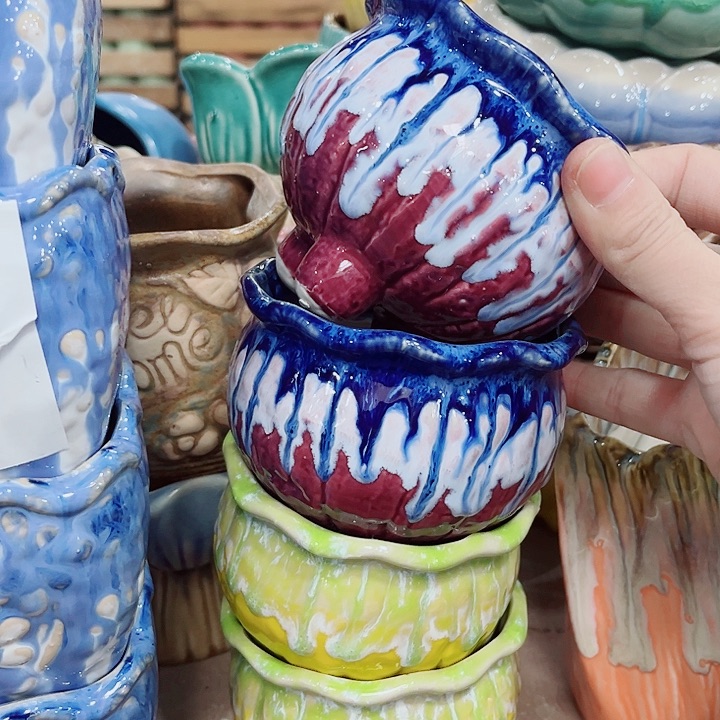 多肉花盆满10元包邮