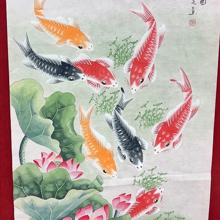 国画国画作品一张纯守绘