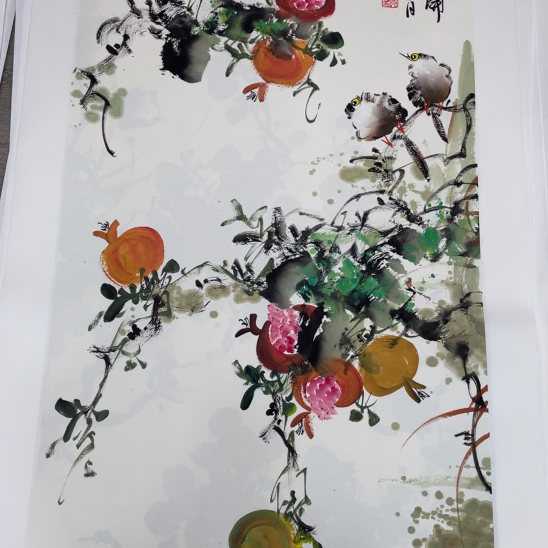 国画黄文娟老师作品欣赏