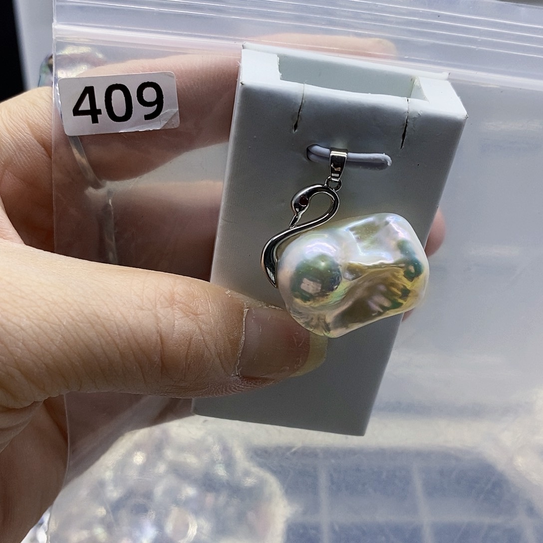 颈饰合金淡水珍珠