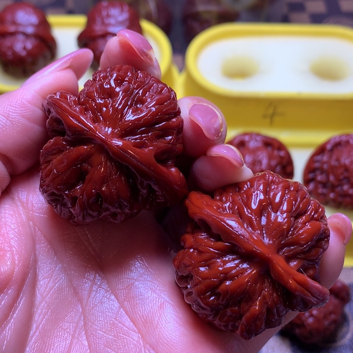 文玩核桃吊坠四座楼41