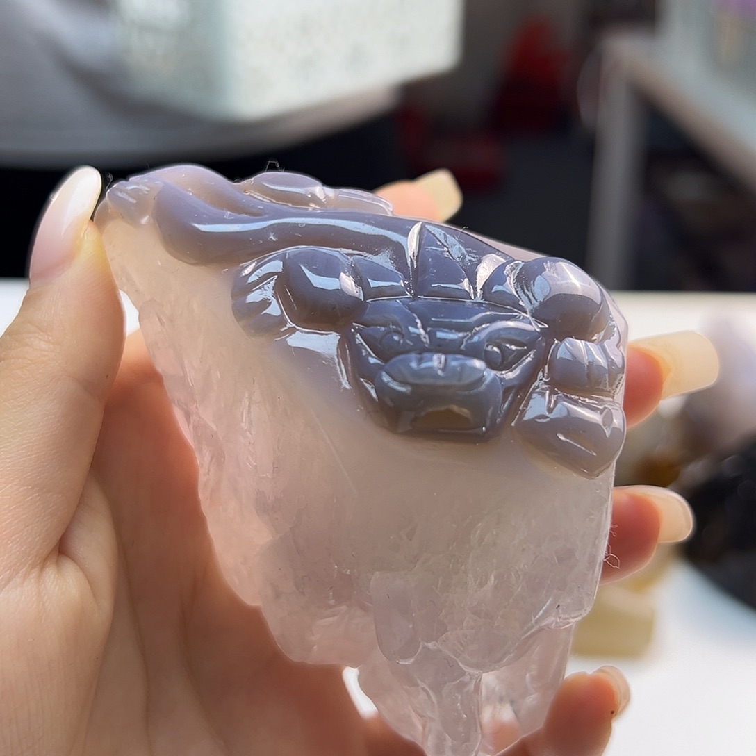 玛瑙/玉髓未镶嵌吊坠(不含链)