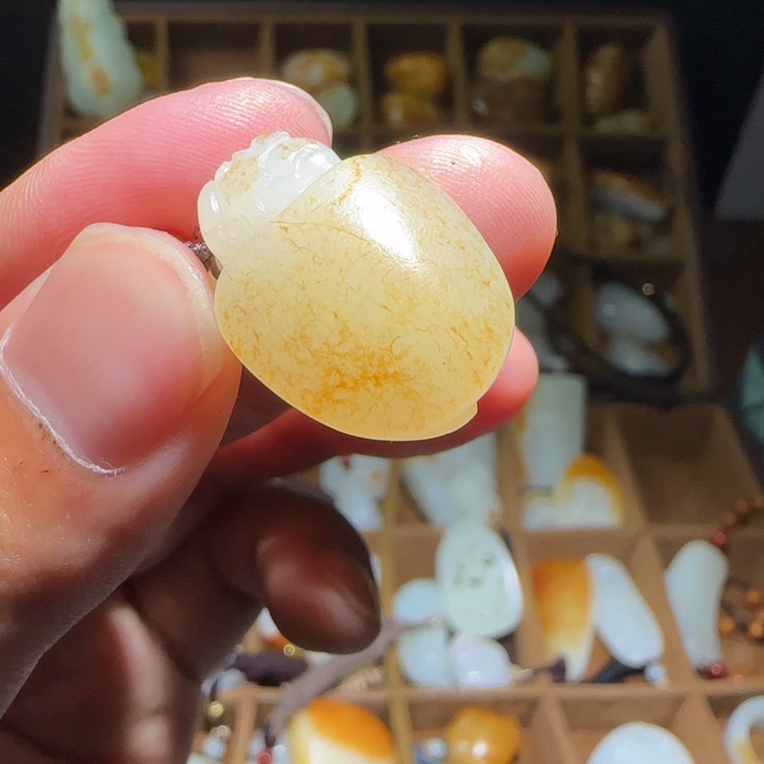 和田玉挂件未镶嵌