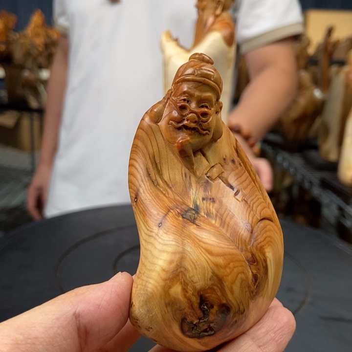 柏木（崖柏）手把件