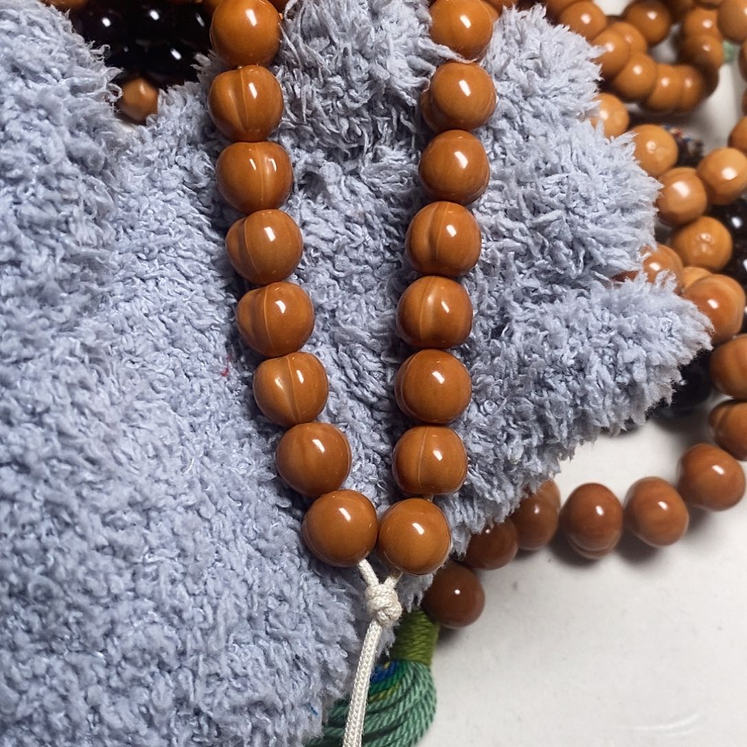 铭***终吊坠菩提根/象牙果全品桃心猴头手持