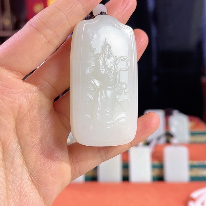 和田玉吊坠未镶嵌