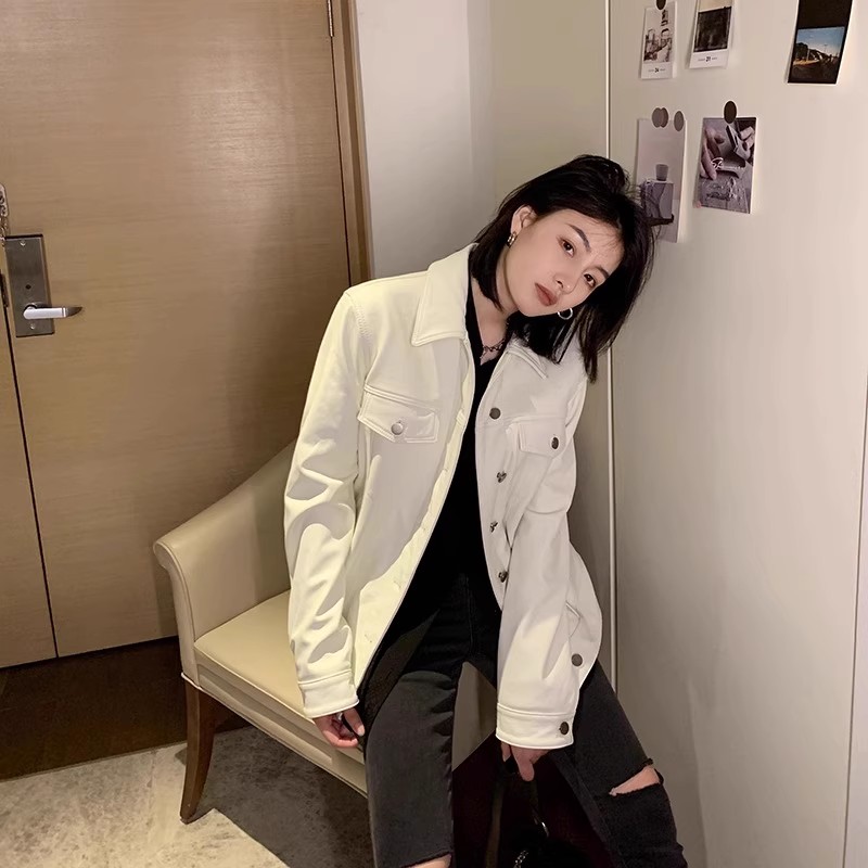 【特价秒杀】版型皮质可太喜欢了强烈推荐的皮衣YP204034