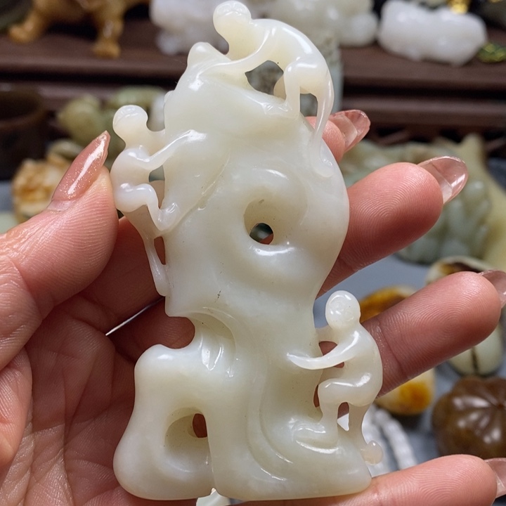 和田玉挂件未镶嵌