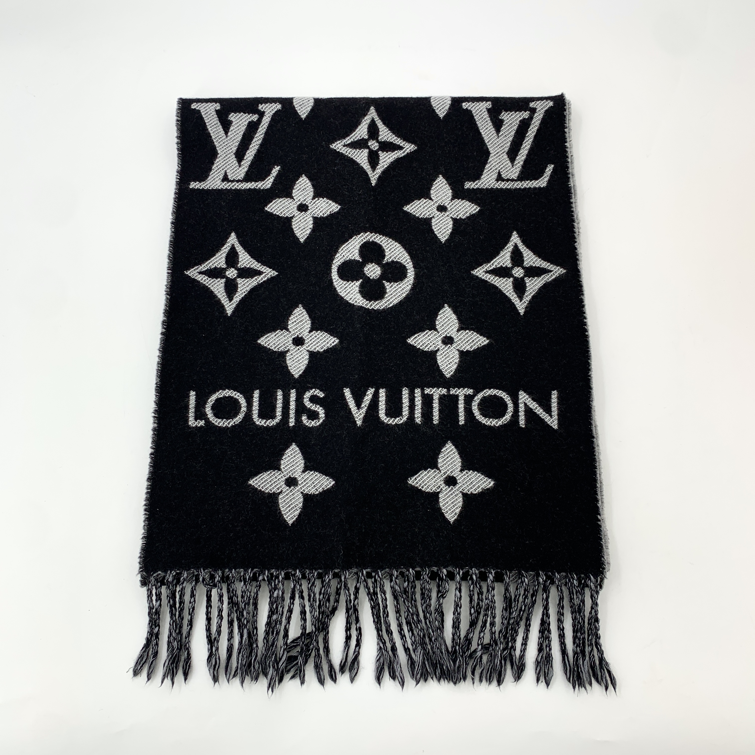 99新 LouisVuitton/路易威登 H14338围巾170*34CM 带盒子