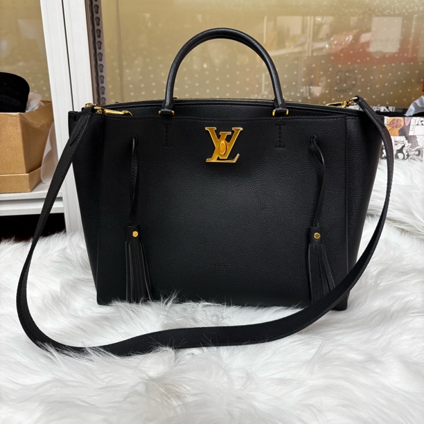 99新 LouisVuitton/路易威登 公价27000公文包黑色煜橦奢品