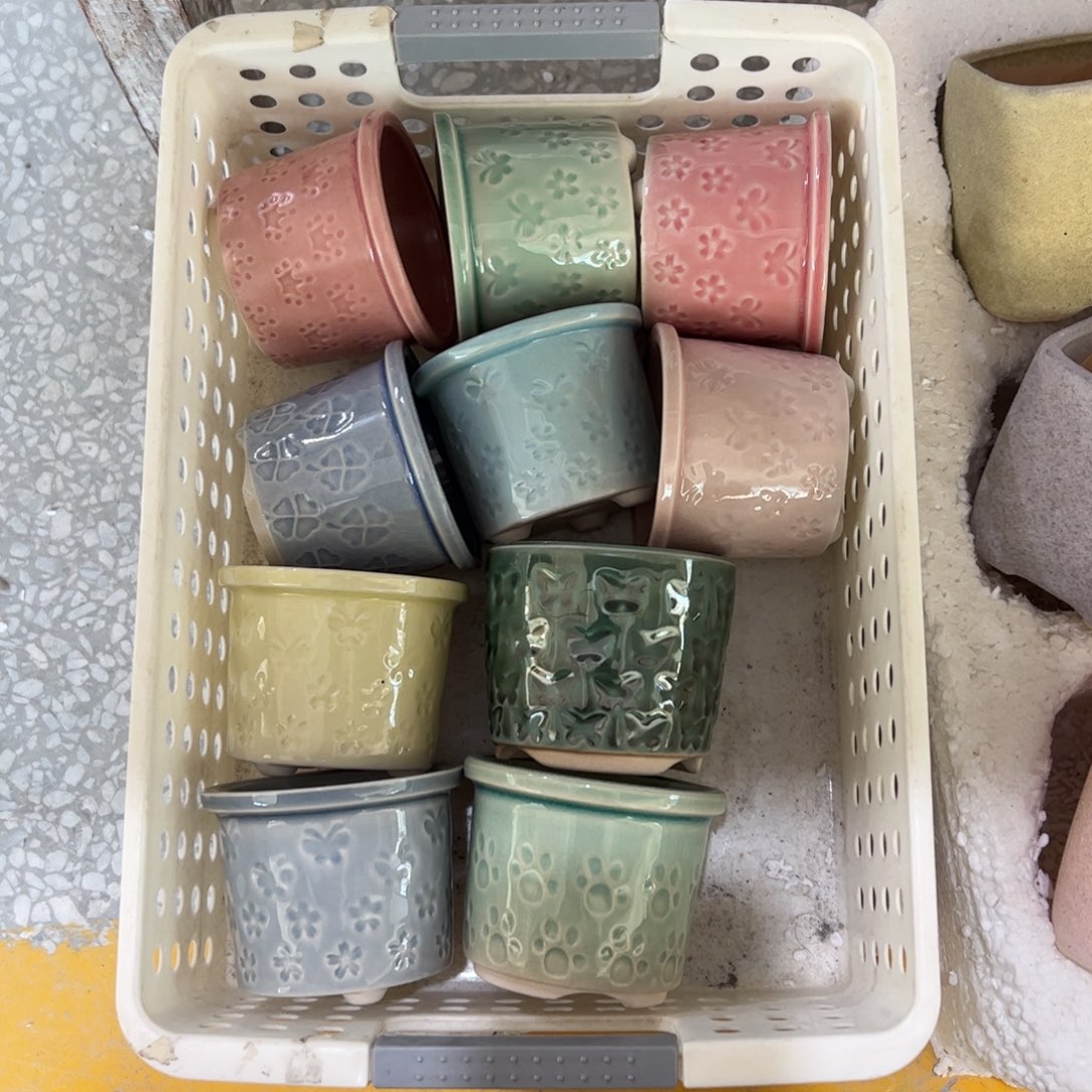 陶瓷多肉小花盆@@1683