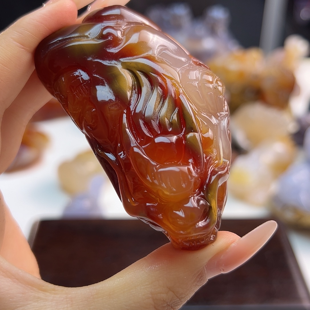 玛瑙/玉髓合金颈饰