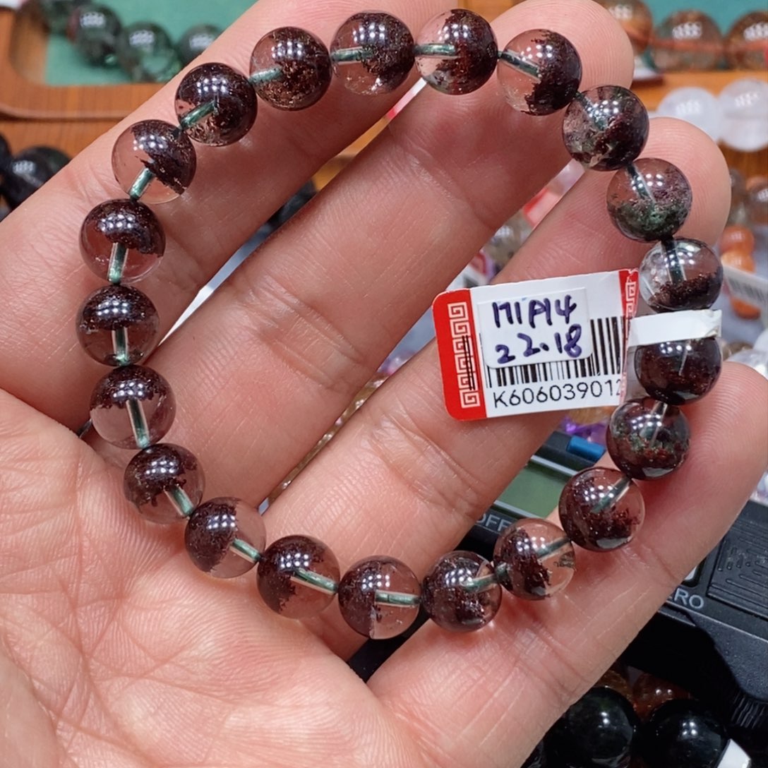 水晶手串未镶嵌天然