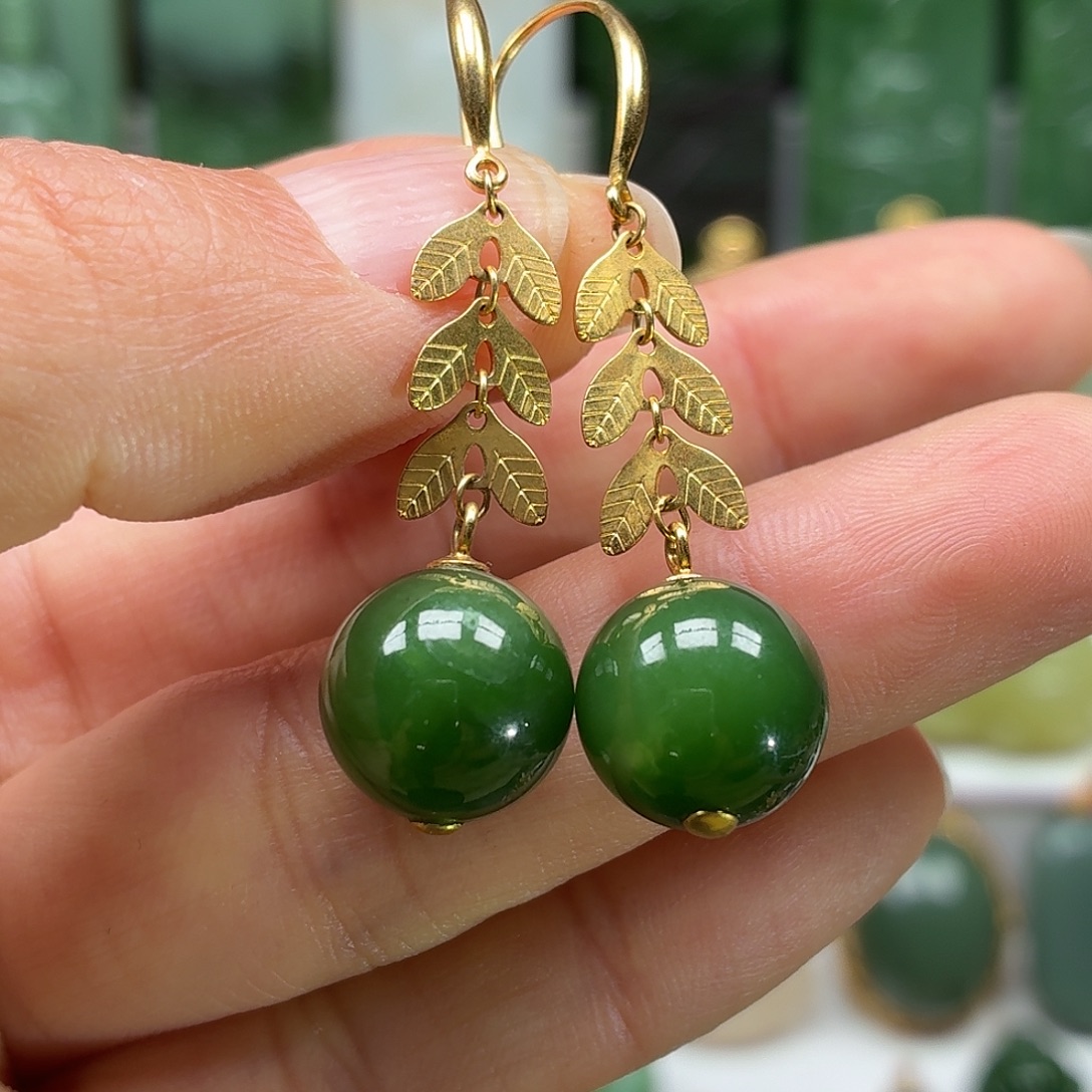 和田玉银S925镶嵌颈饰