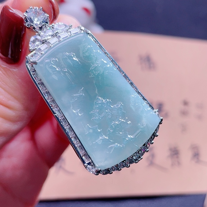 翡翠吊坠(不含链)未镶嵌