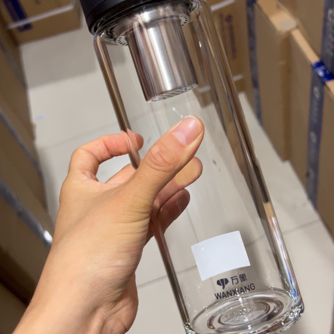 万象U4s单层烫手玻璃杯720➕被套