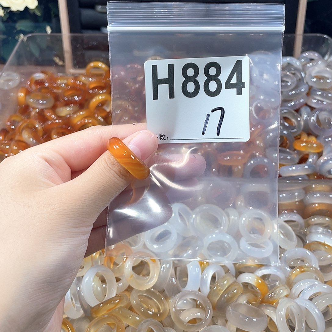 未镶嵌戒指玛瑙/玉髓884