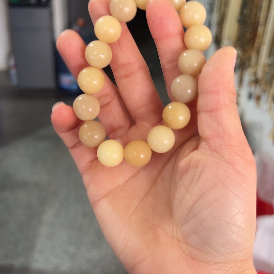 吊坠白玉菩提13卡