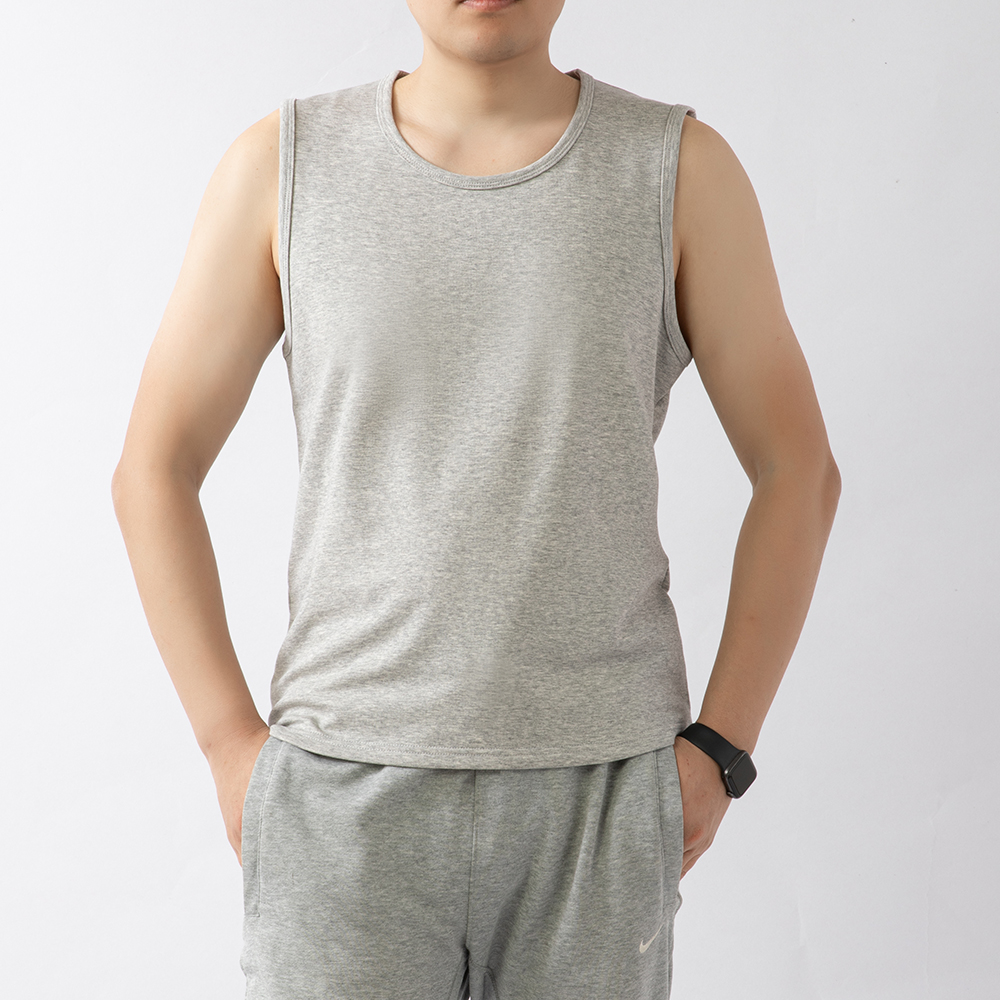 辽锦柞蚕丝【微瑕款】男士保暖背心加绒居家舒适透气