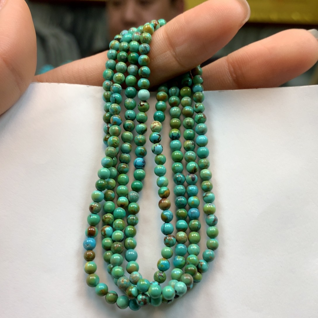 绿松石长链未镶嵌
