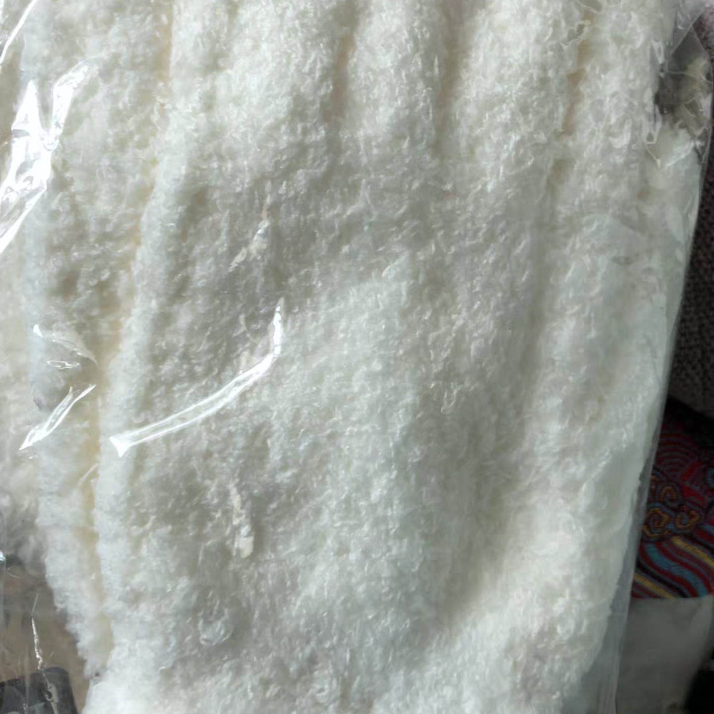 短毛万毛通用手套文玩打底凤眼盘玩加厚白色毛绒分指