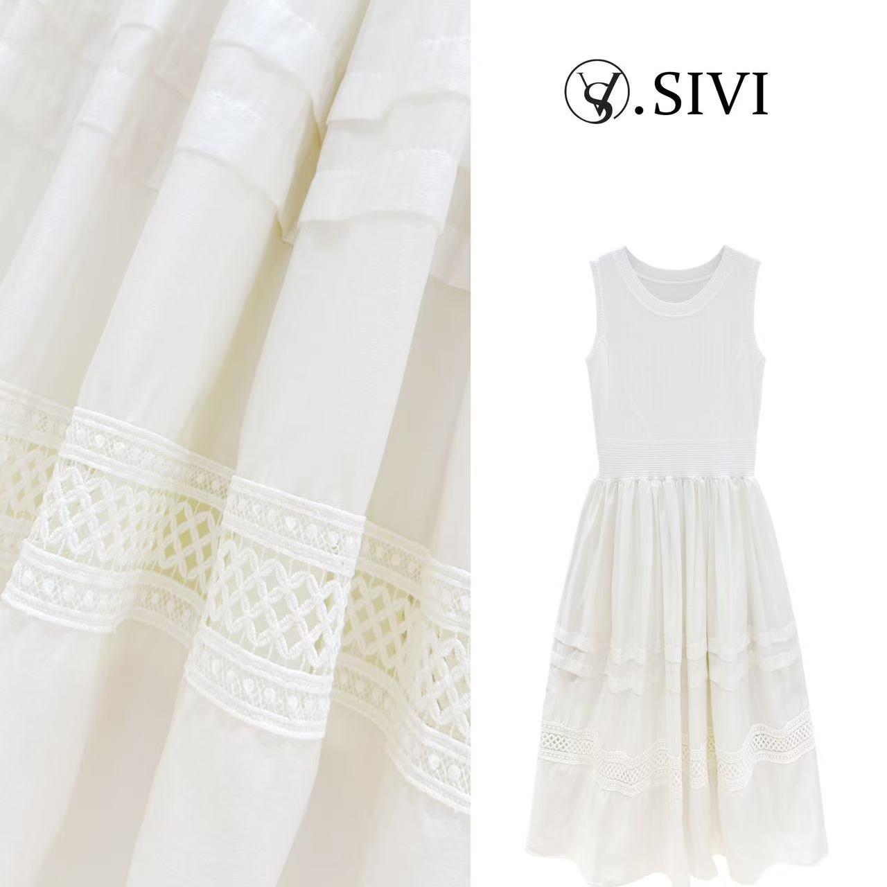 熙薇【翩翩起舞】2025早春新款时尚休闲气质连衣裙H1130