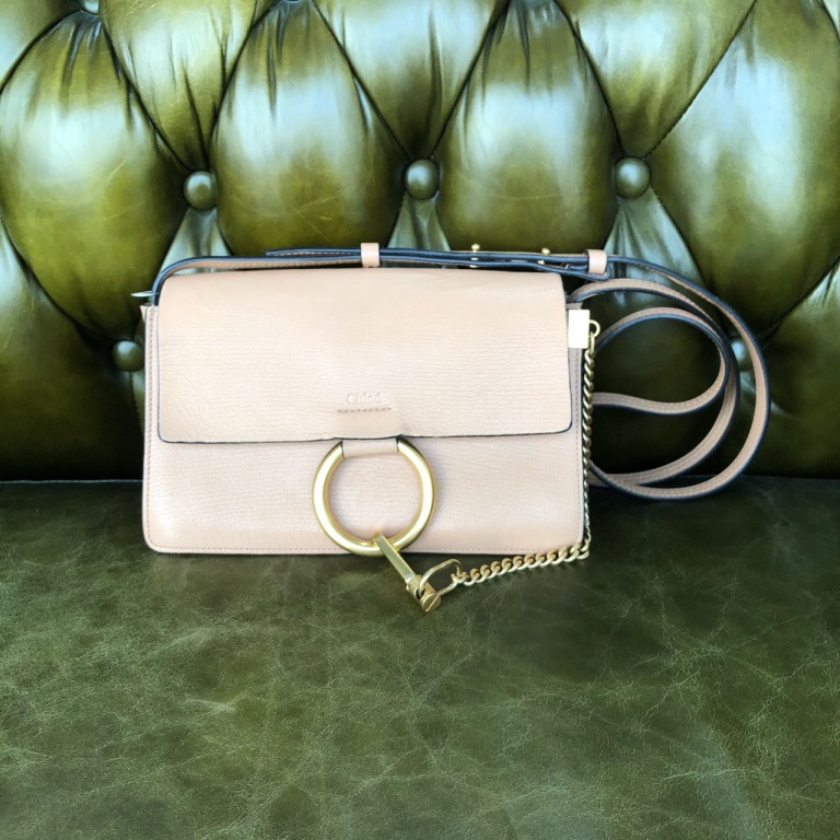 95新 Chloe/蔻依 安洁利知之 Chloe克洛伊圆环单肩包  502003H