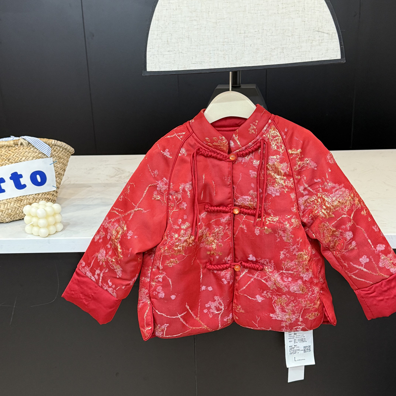 【现货】leomama童装女童汉服宝宝新中式唐装儿童国风冬装过年衣服