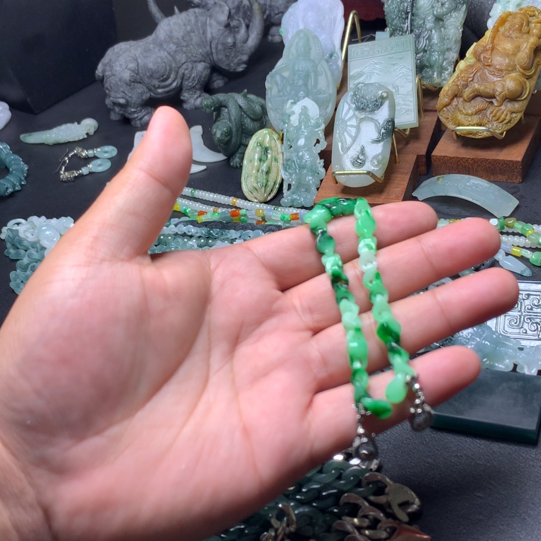 江***雪定制翡翠未镶嵌翡翠