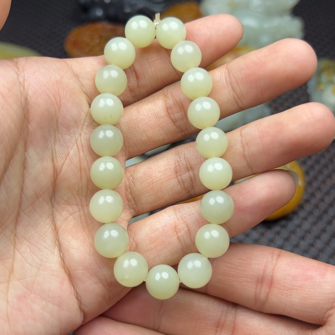 和田玉挂件未镶嵌手串