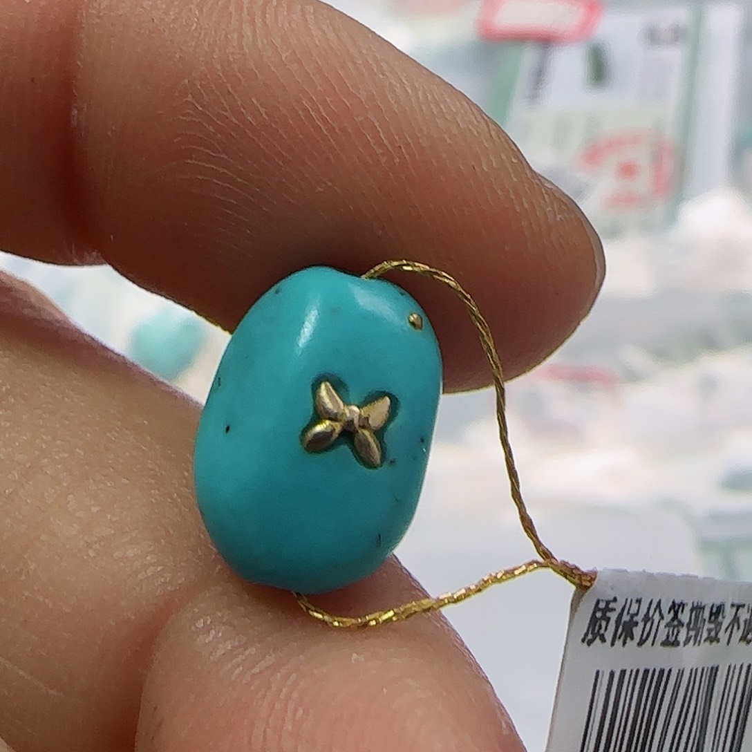 绿松石珠宝半成品未镶嵌