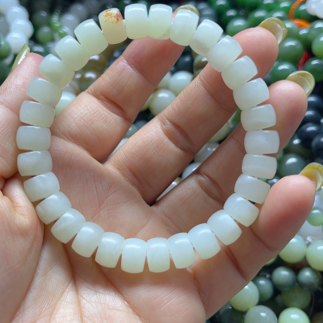 和田玉手链未镶嵌