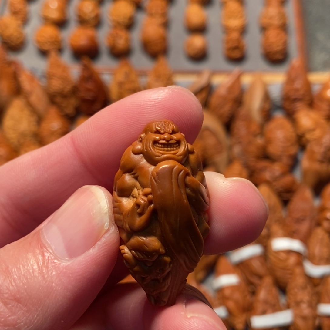 橄榄核手串/手链抓财恶僧