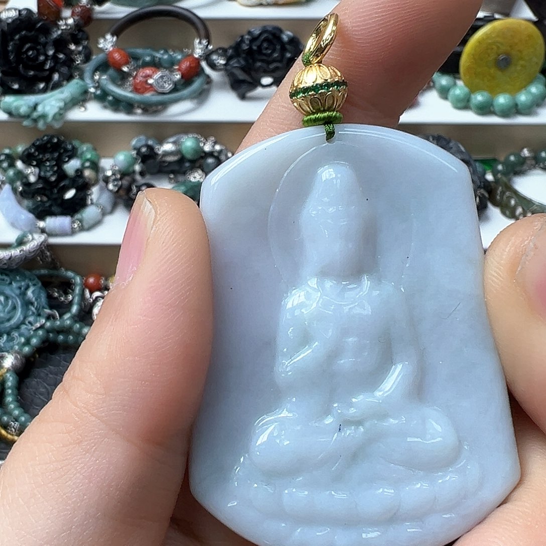 翡翠戒指未镶嵌炸