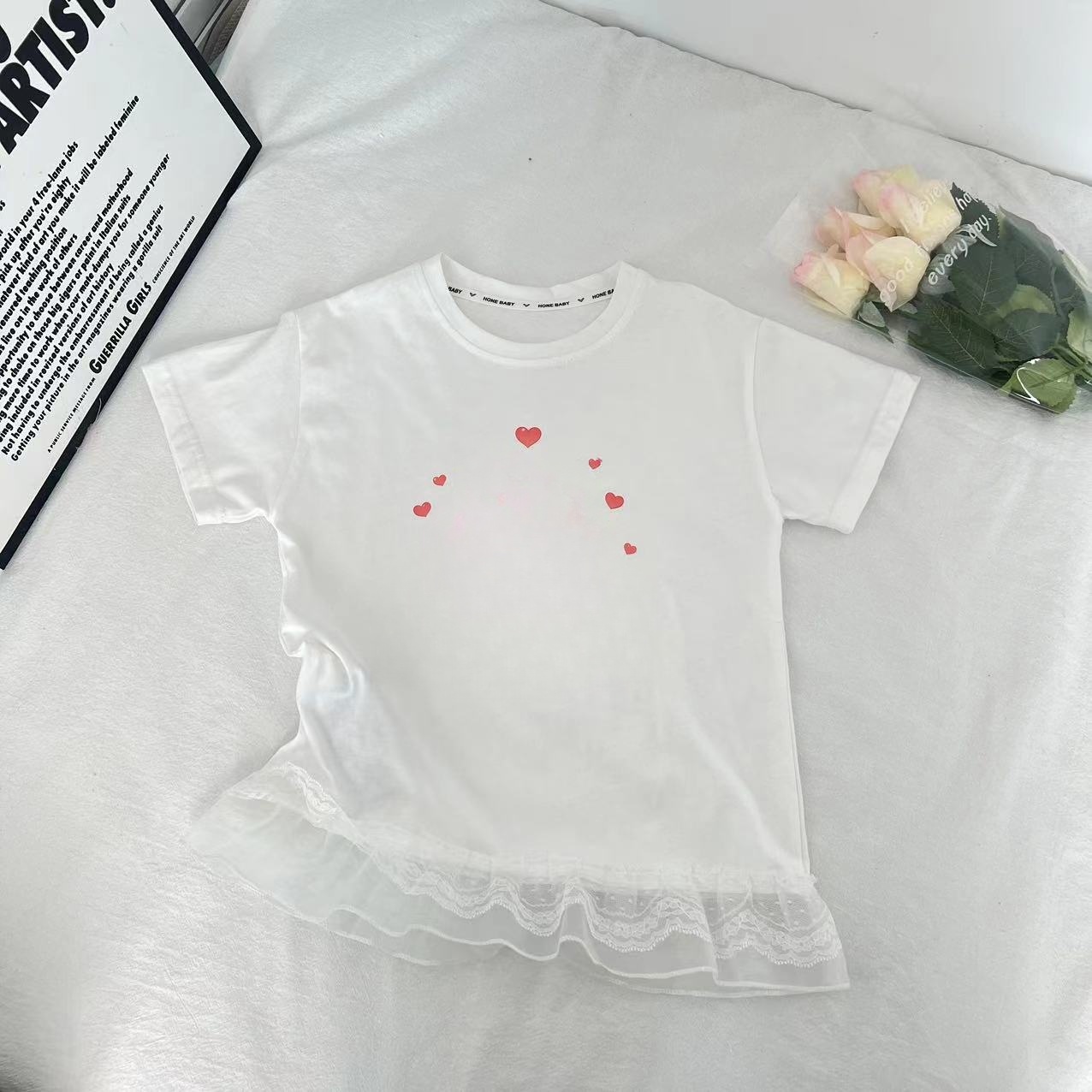 儿童2025夏季新款卡通时尚短袖B2303