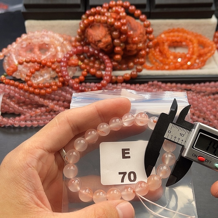 南红玛瑙未镶嵌多样性发货默认微瑕称重9