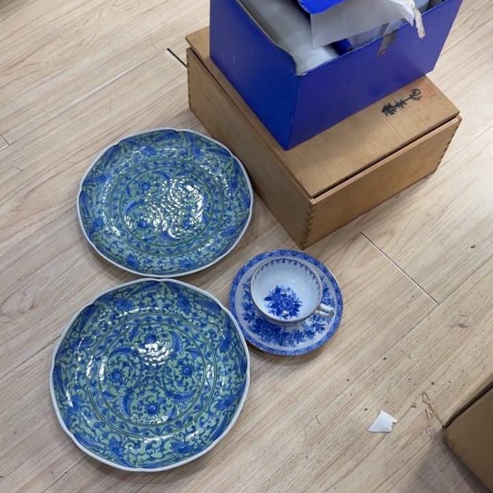 火***火陶瓷古美术置物摆件