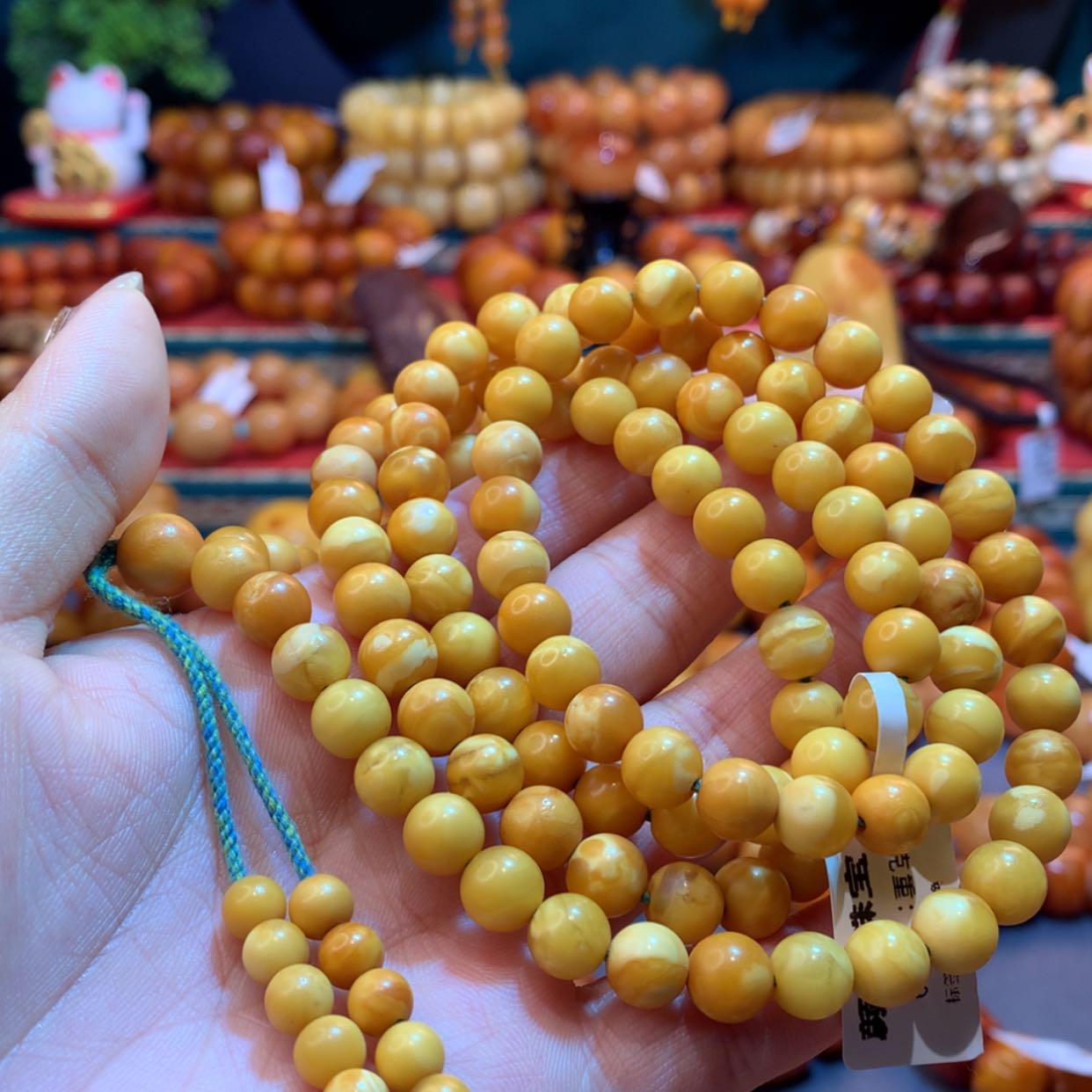 【闪购商品】蜜蜡手链未镶嵌蜜蜡手链