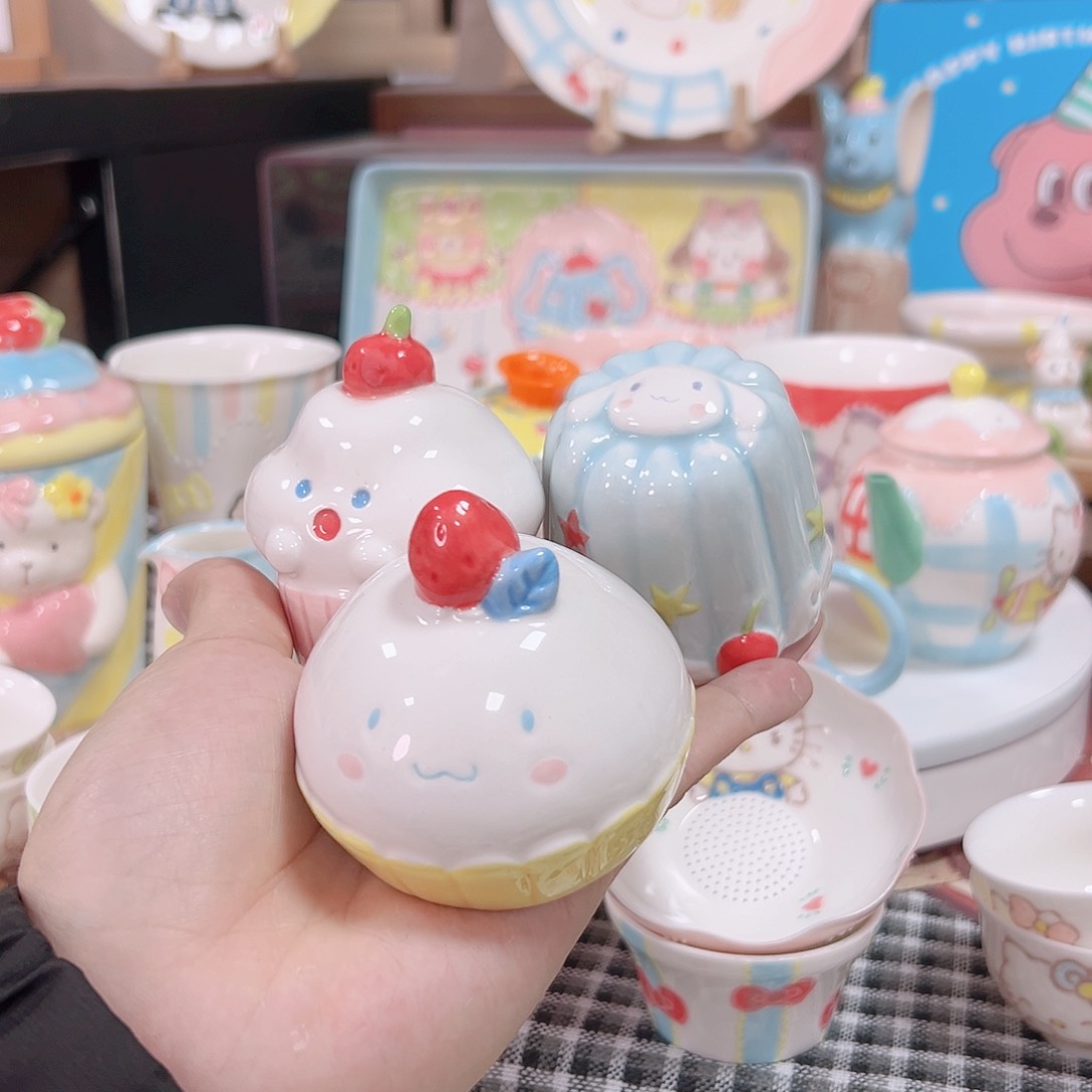 可爱陶瓷高温手作