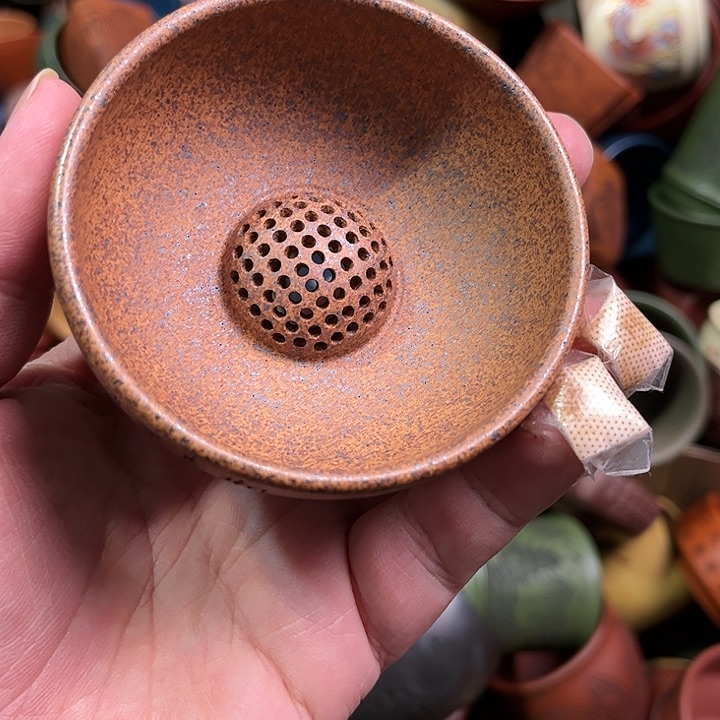 紫砂茶杯全手工紫砂主人杯