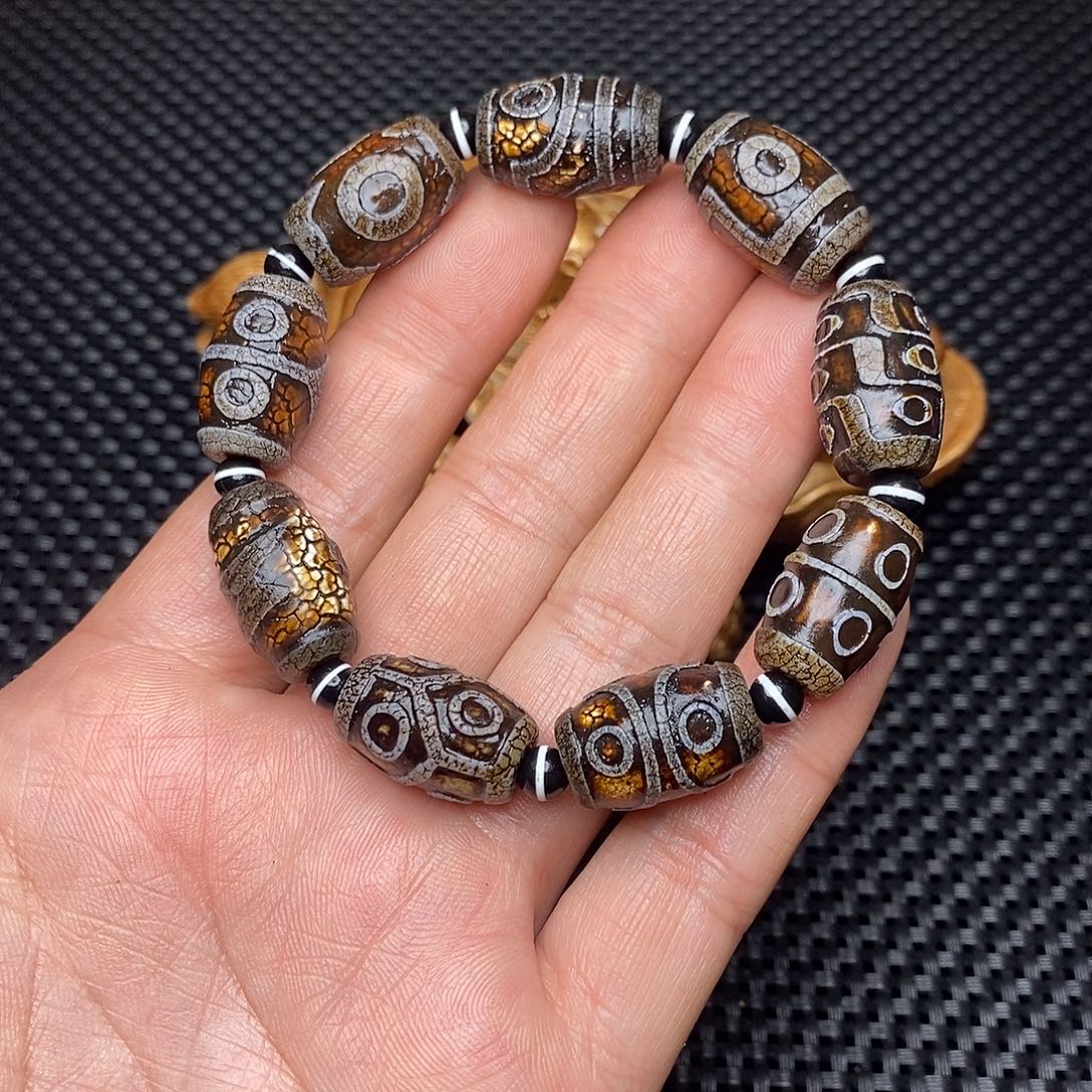 二***月玛瑙/玉髓未镶嵌手链