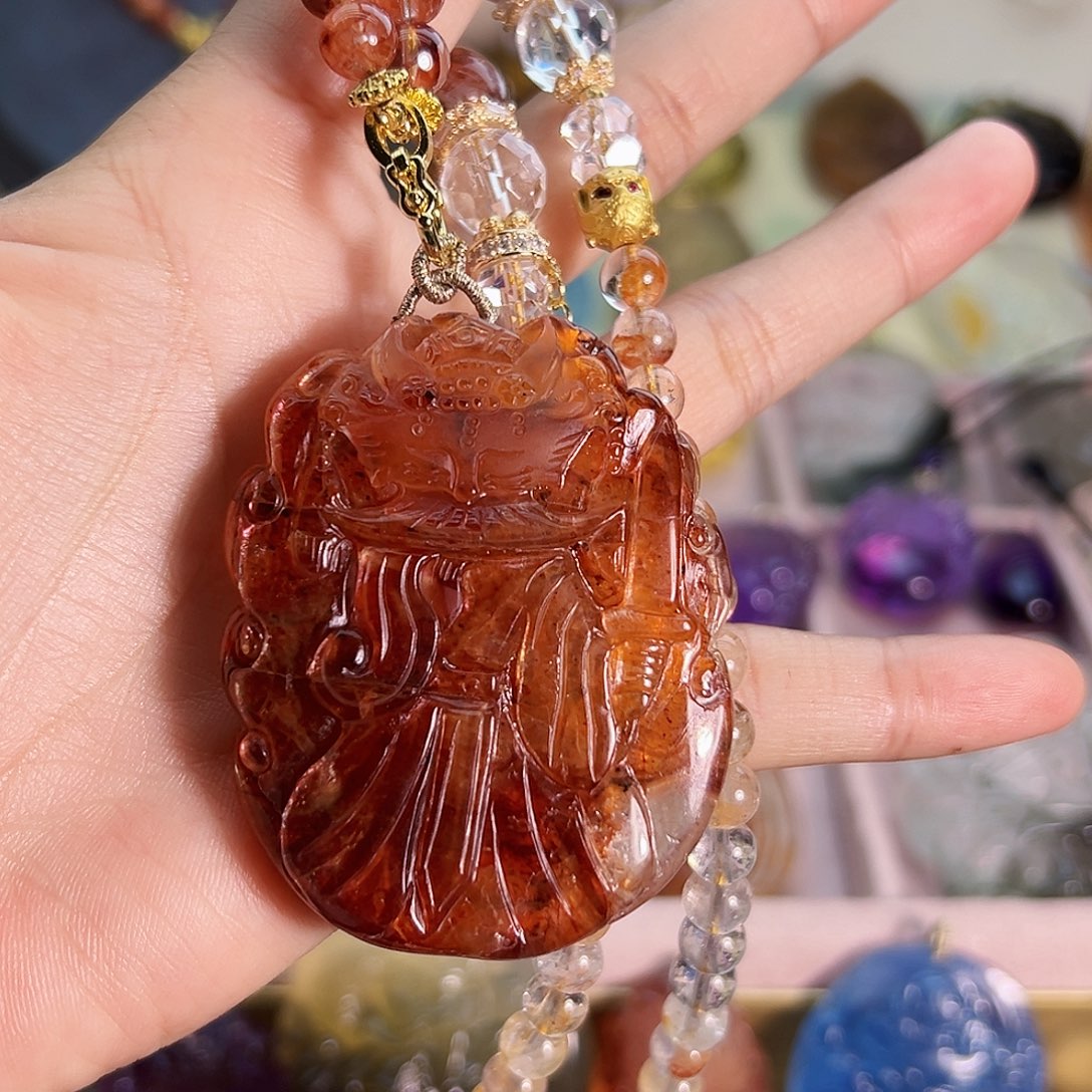 水晶颈饰未镶嵌水晶