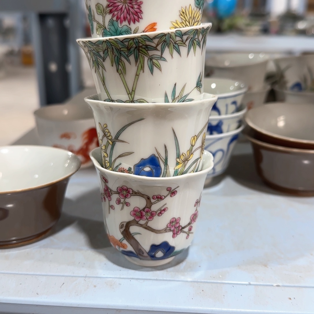 瓷片瓷器等艺术家都以精湛细腻