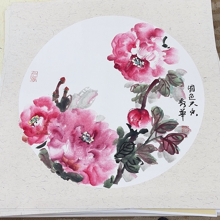 国画花鸟的故事故事50.50