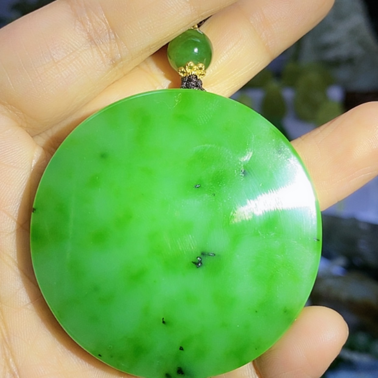 【闪购商品】和田玉（碧玉）未镶嵌挂件