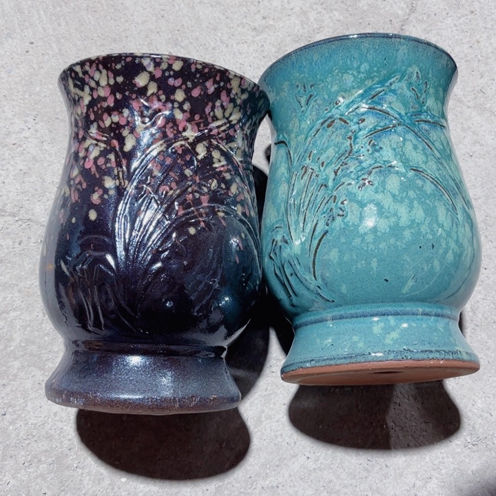 紫砂口径14高度20两只正品