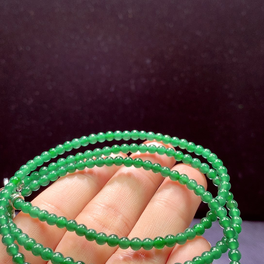 翡翠手链未镶嵌项链