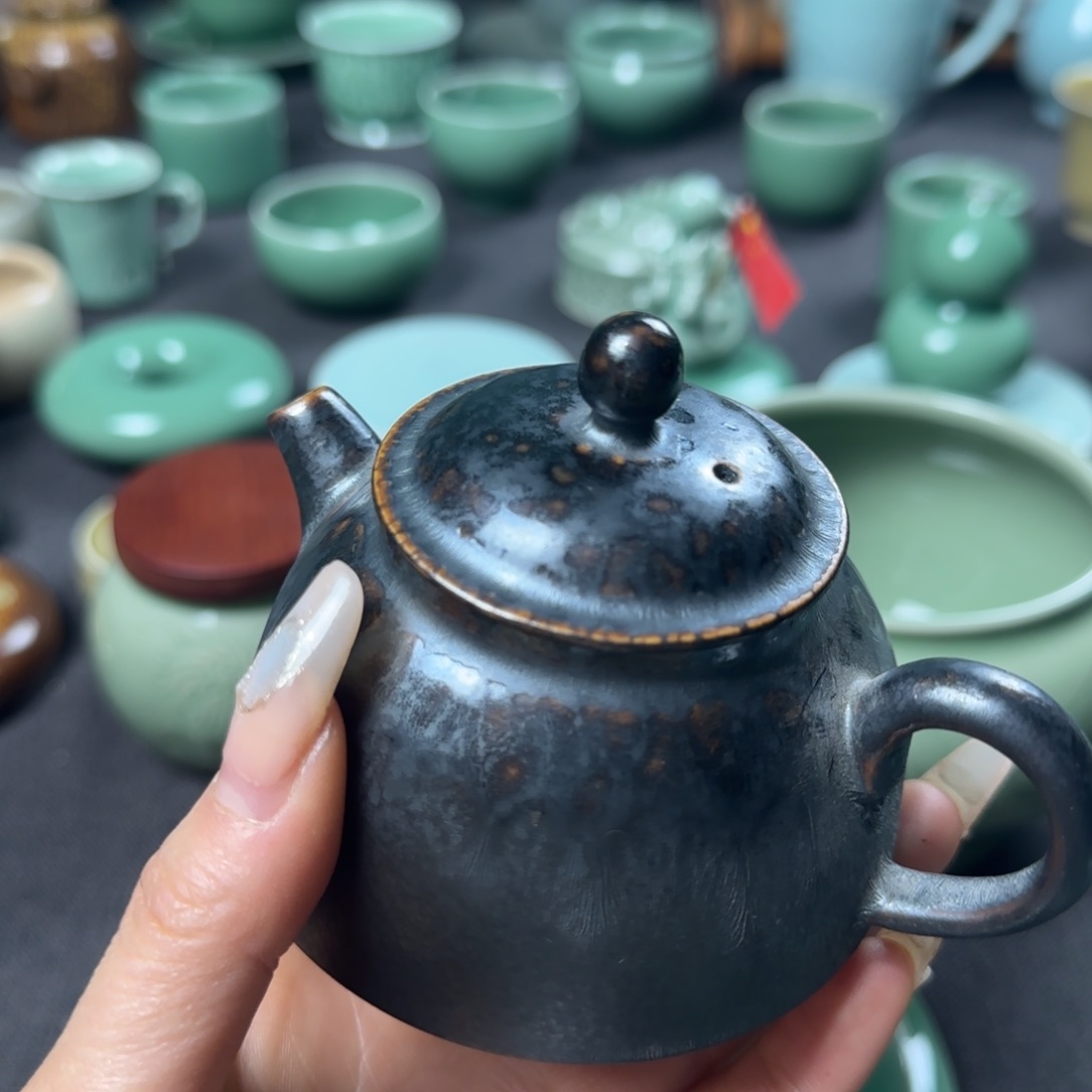 六*微瑕小叶玩泥巴手工茶器
