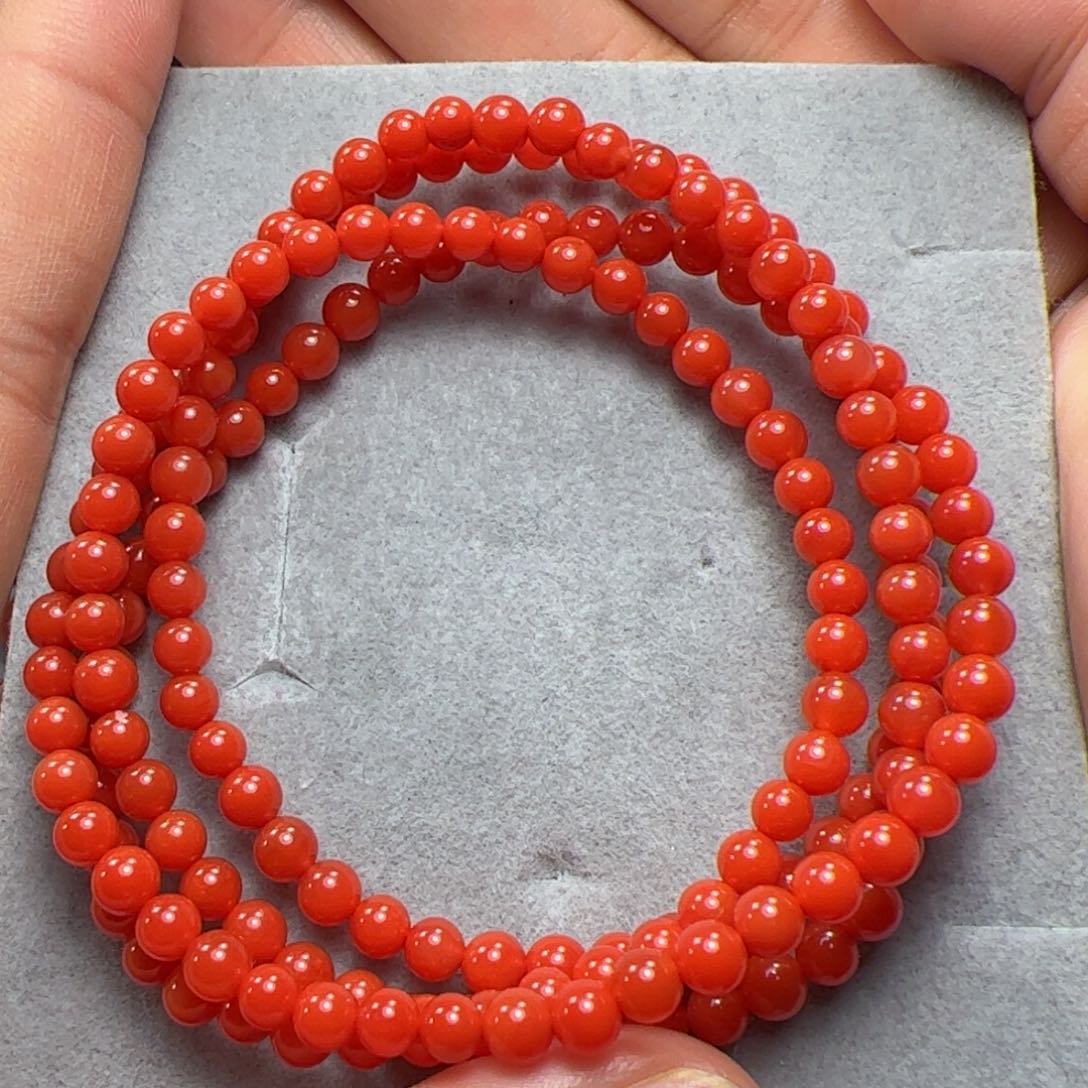 南红玛瑙手串未镶嵌