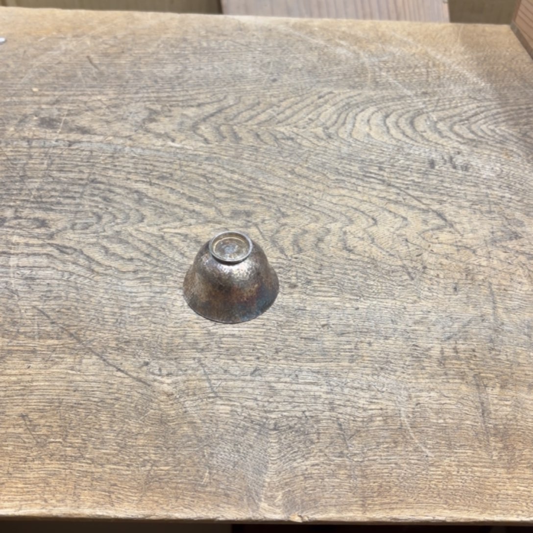 笨****足银般若中古美术工艺品